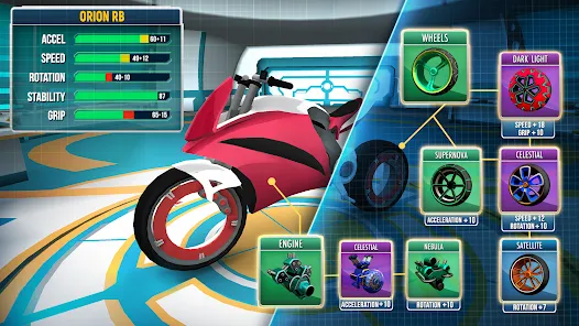 Gravity Rider Mod APK screenshot 3